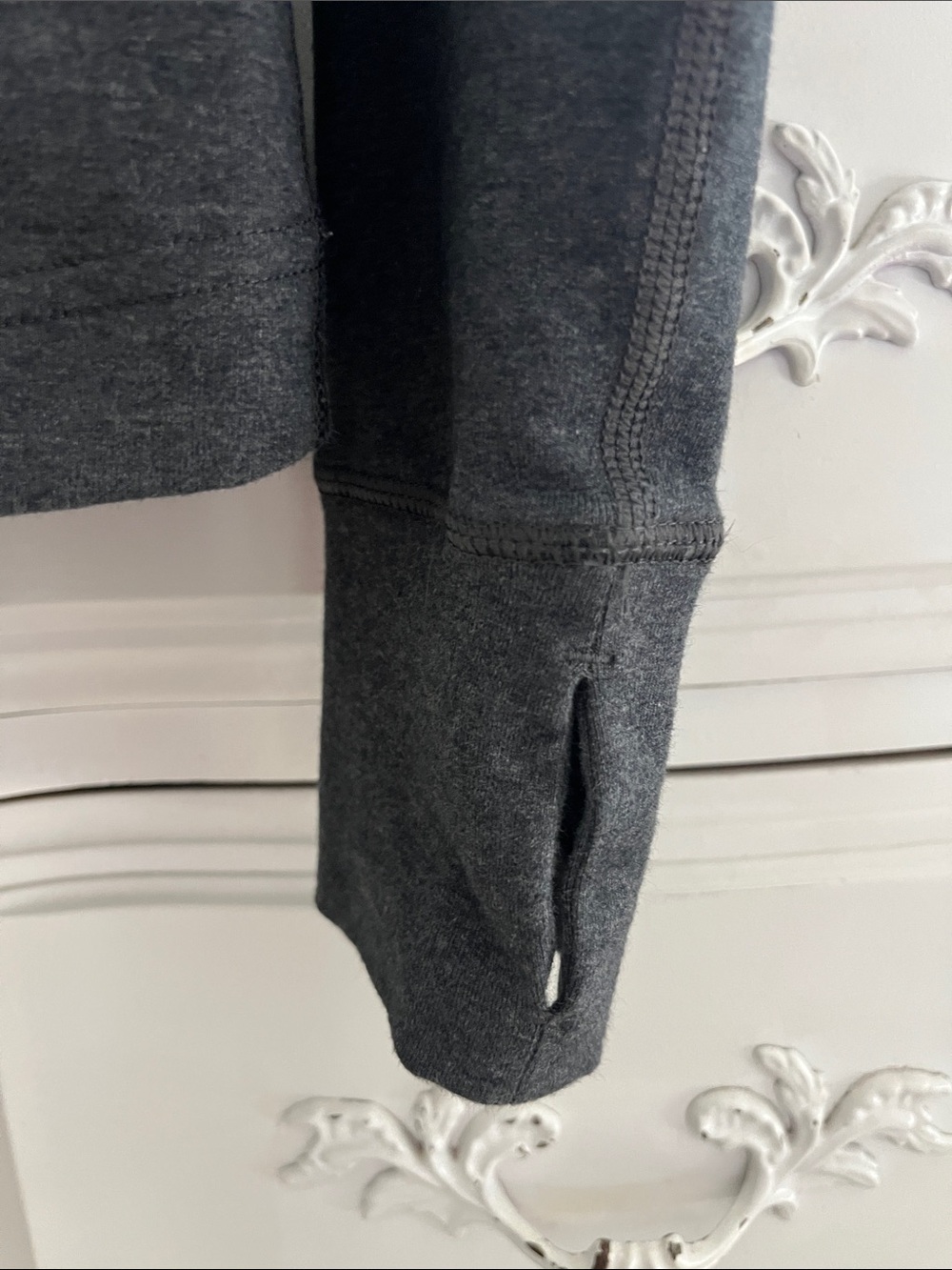 Pact Organic Dark Gray Zip Up Jacket - Picture 5 of 5